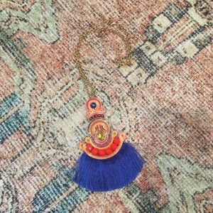 Bohemian Gypsy Tassel Statement Necklace